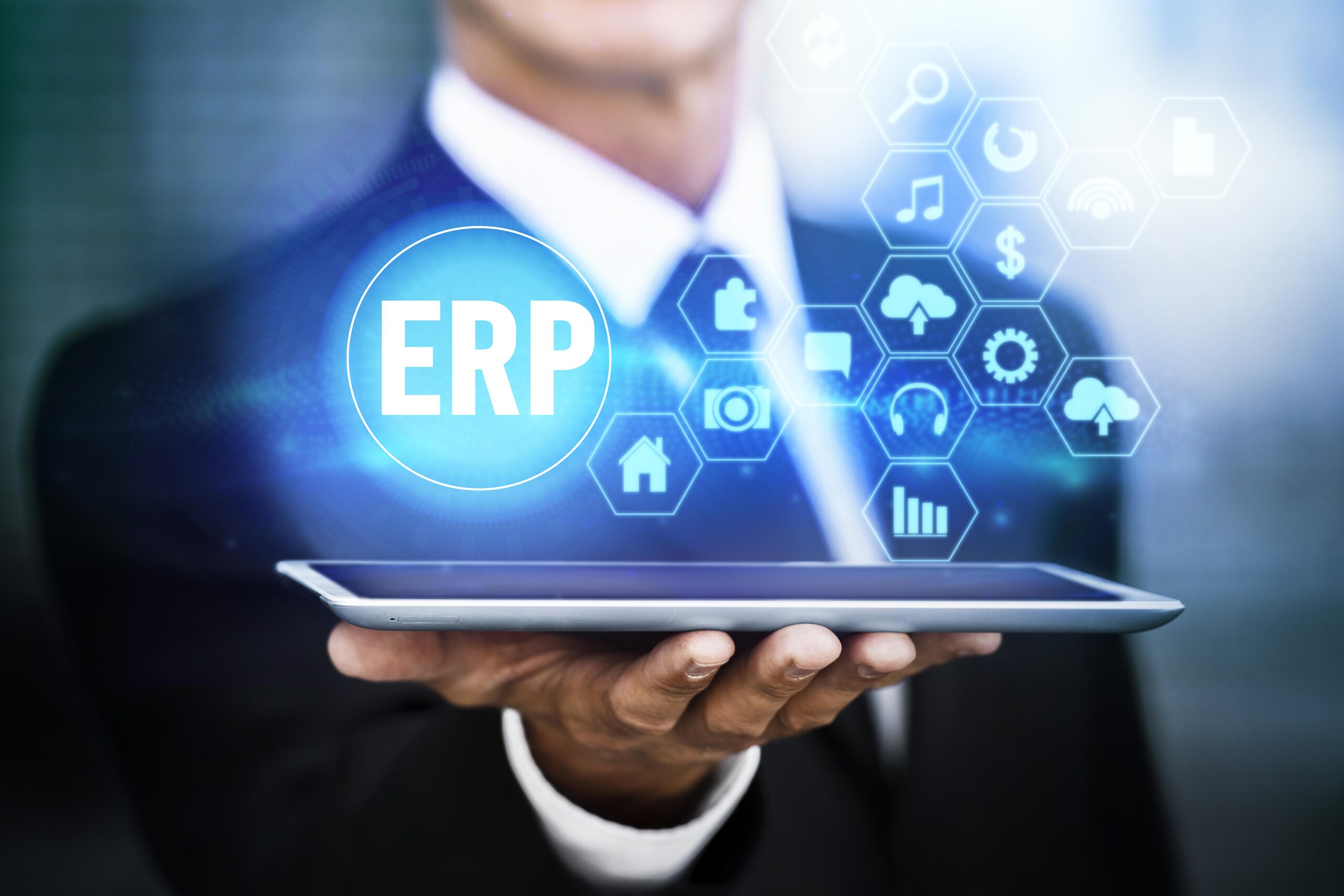 Cloud ERP dashboard for inventory management